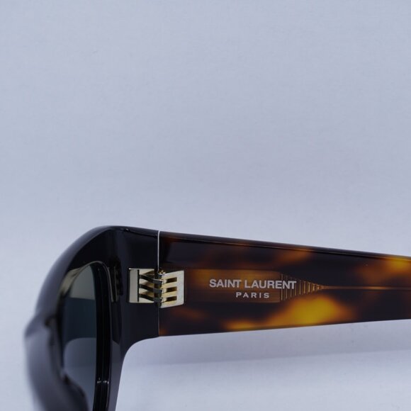 🕶️ New Saint Laurent SL740 004 Sunglasses - Black/Havana Frame - Picture 7 of 11